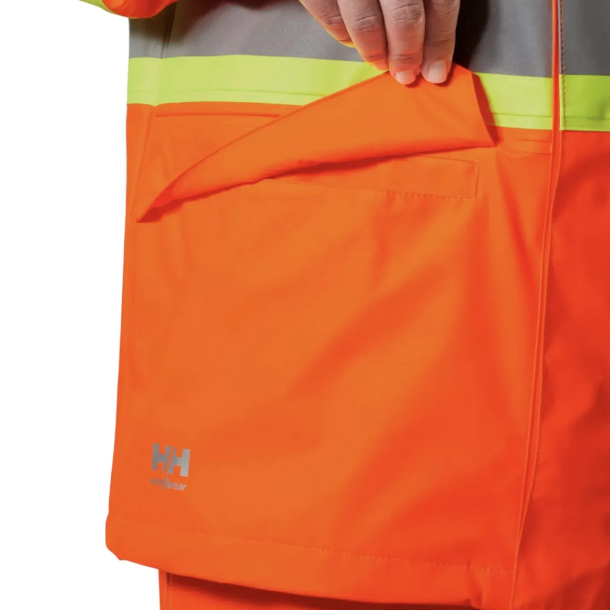 Helly Hansen Workwear Safety Shoes|Work Outerwear<Alta 2.0 Hi Vis Rain Jacket CSA Orange