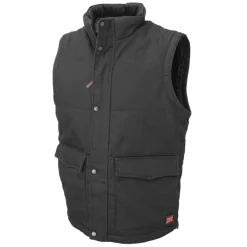 Tough Duck Safety Shoes|Work Outerwear<Duck Zip-Off Sleeve Jacket Black/Grey