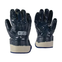 Flannel-Lined Nitrile Gloves