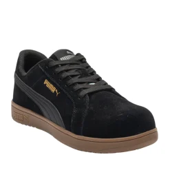 Iconic Suede Black Low Composite Toe Safety Shoes