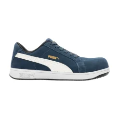 Puma Safety Shoes|Work Outerwear<Iconic Suede Low Composite Toe Safety Shoes Navy