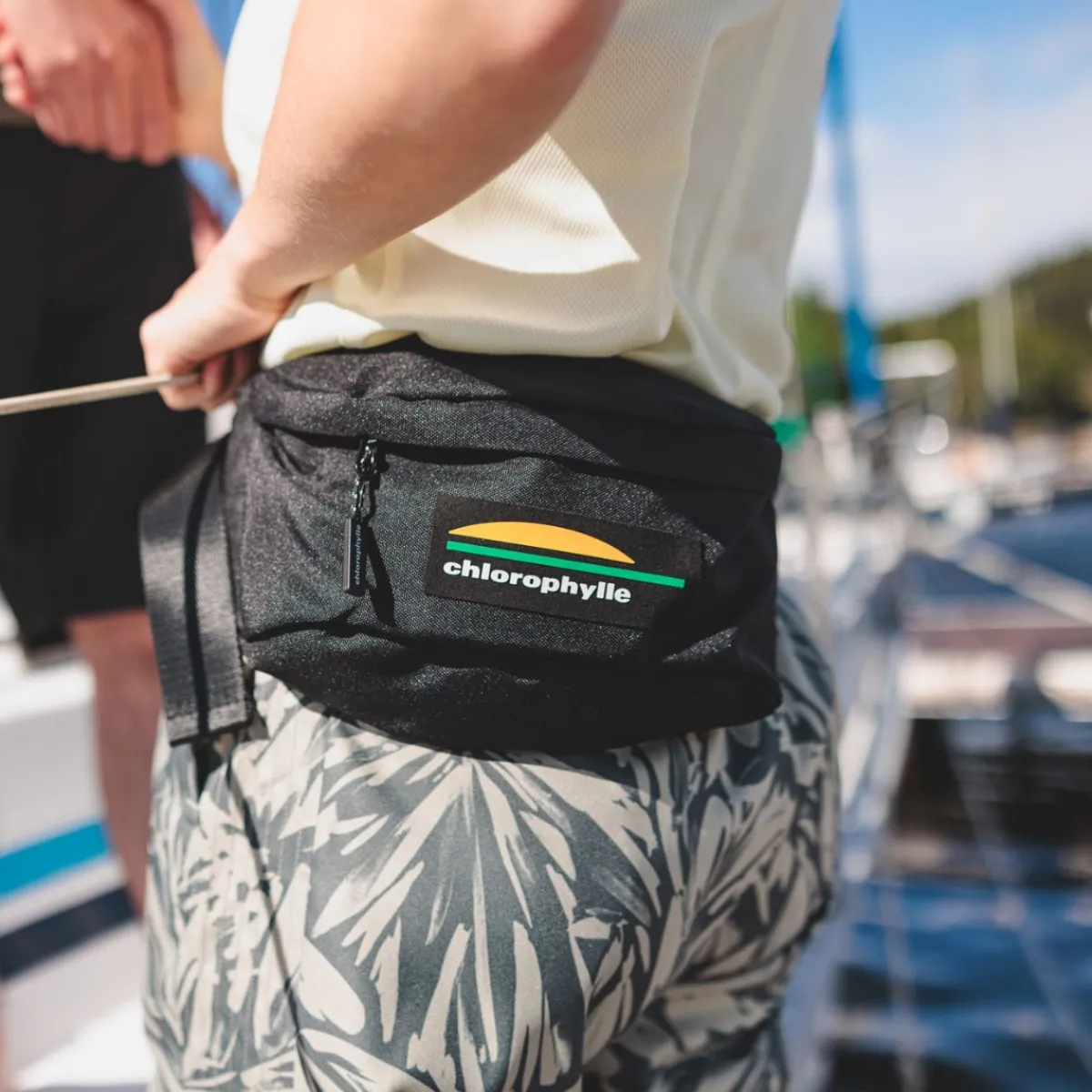 Chlorophylle Belts|Hats And Caps<L'essentiel Waist Bag Raven