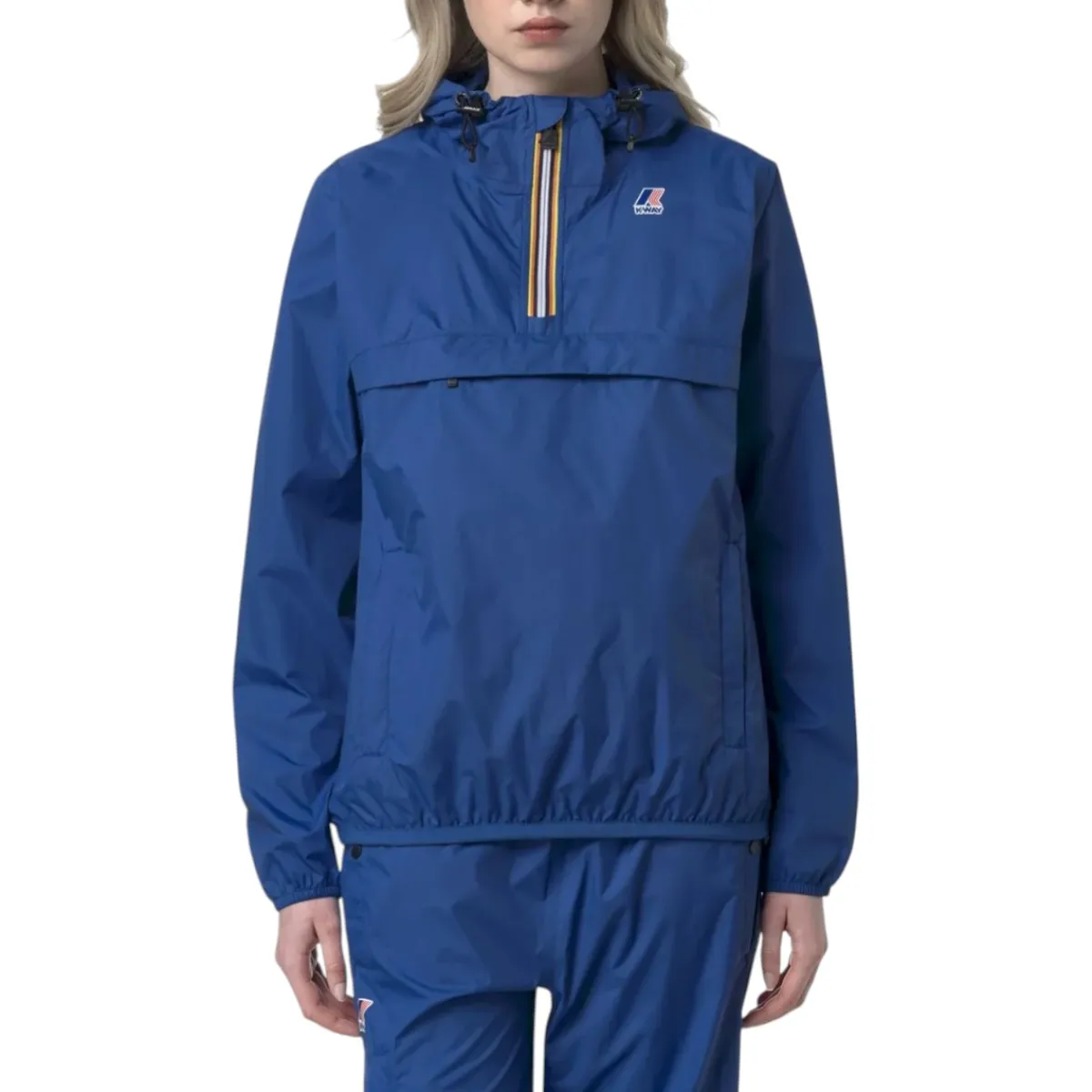 K-Way Insulated Jackets|Windbreaker Jackets<Le Vrai 4.0 Leon Unisex Rain Jacket