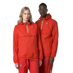 K-Way Insulated Jackets|Windbreaker Jackets<Le Vrai 4.0 Leon Unisex Rain Jacket