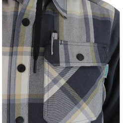 Lined Shirt with Hood