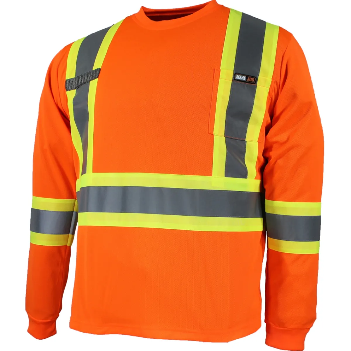 10/4 Job Safety Shoes|Work Outerwear<25-400-L Security Long Sleeve T-Shirt