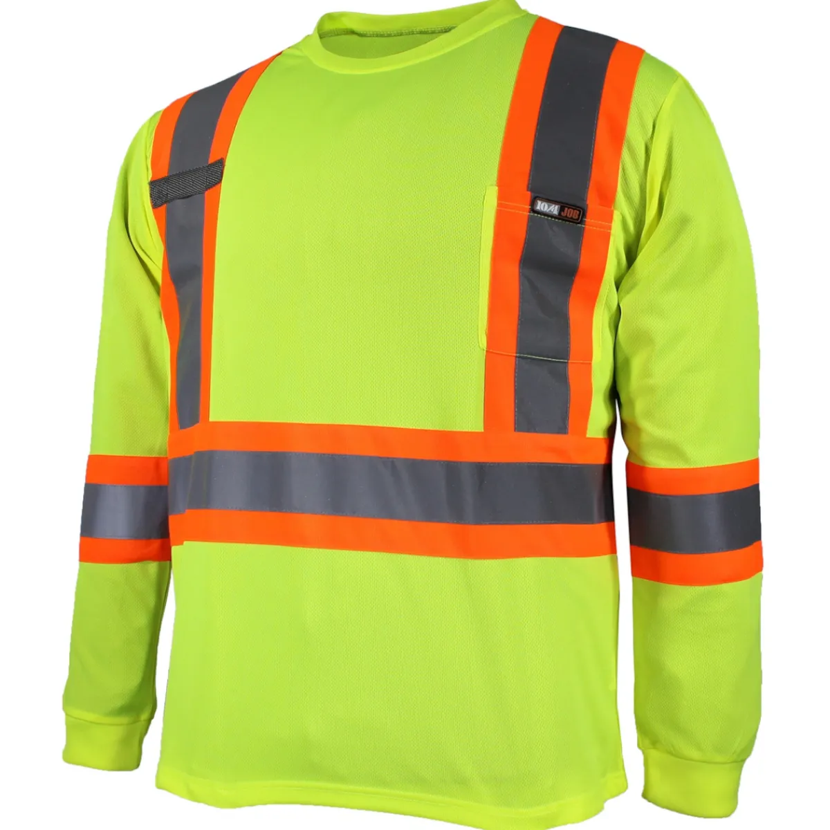 10/4 Job Safety Shoes|Work Outerwear<25-400-L Security Long Sleeve T-Shirt