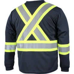 10/4 Job Safety Shoes|Work Outerwear<25-400-L Security Long Sleeve T-Shirt