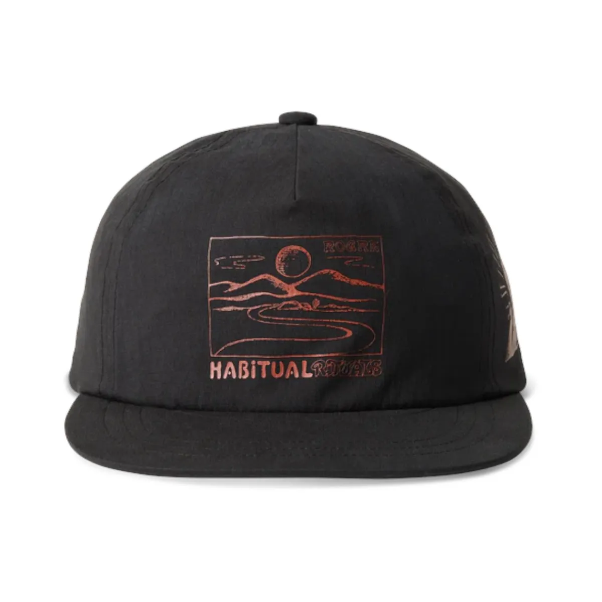 Roark Belts|Hats And Caps<Mathis 5 Panel Strapback Cap Black