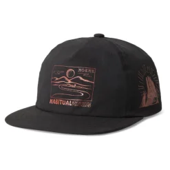 Roark Belts|Hats And Caps<Mathis 5 Panel Strapback Cap Black
