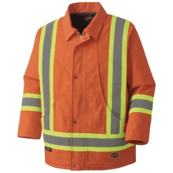 Men's 5537A Quilted Duck Safety Jacket