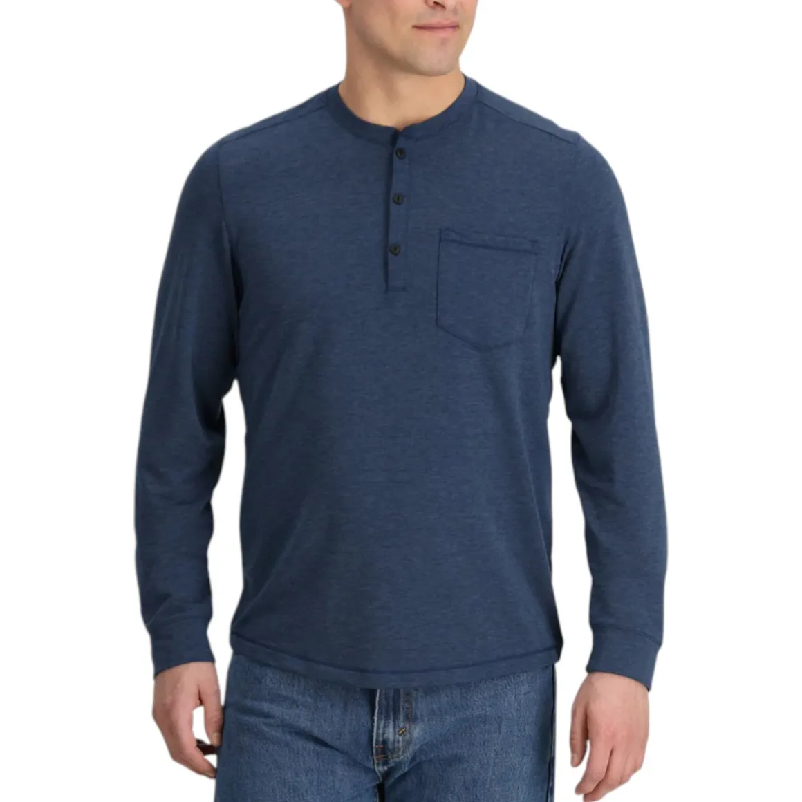 Men's Aberdeen Long Sleeve Henley