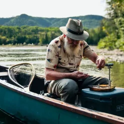 Men's Atlantic Salmon Flies Short Sleeve Shirt