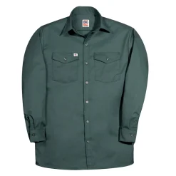Men's Button-Up Long Sleeve Work Shirt 147