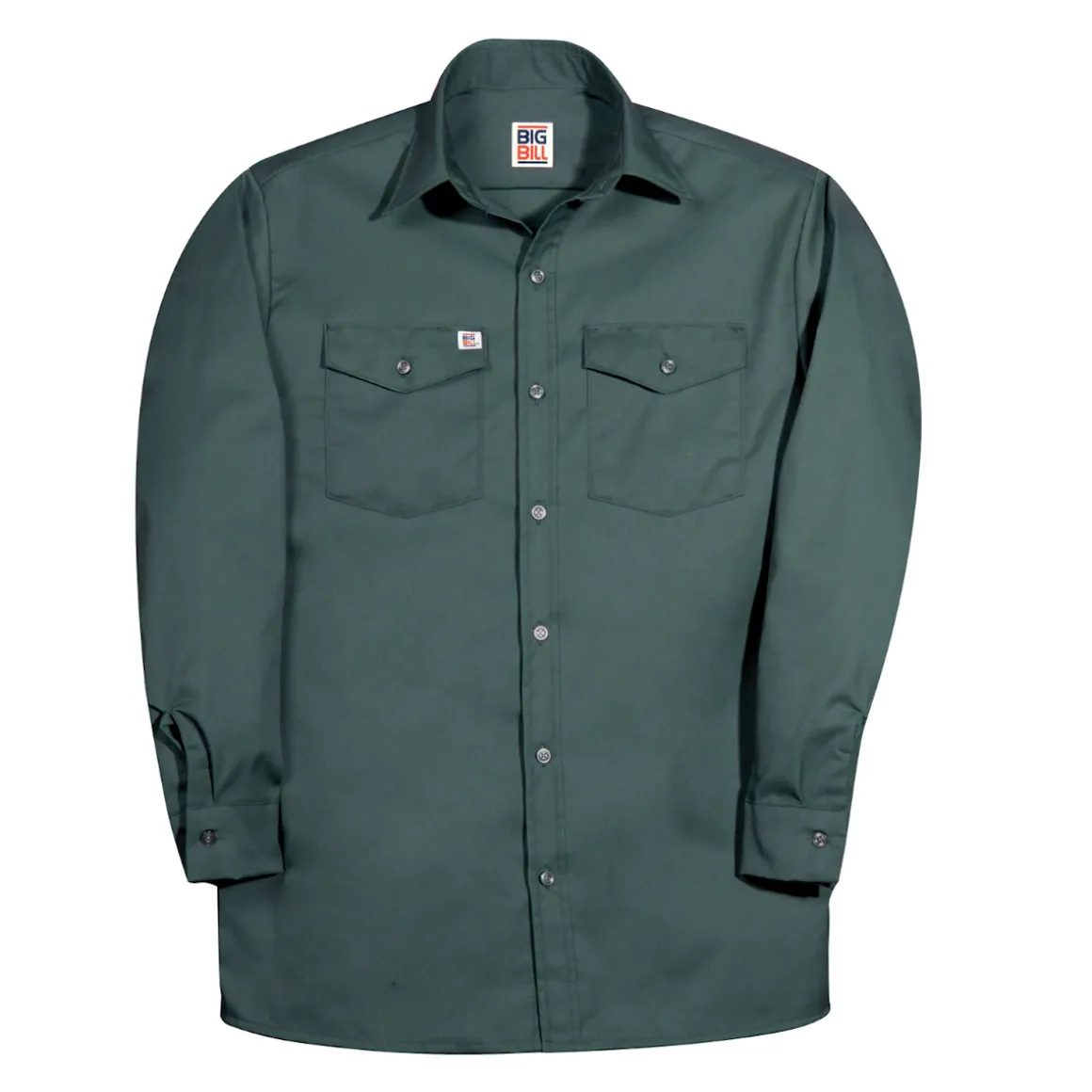 Men's Button-Up Long Sleeve Work Shirt 147