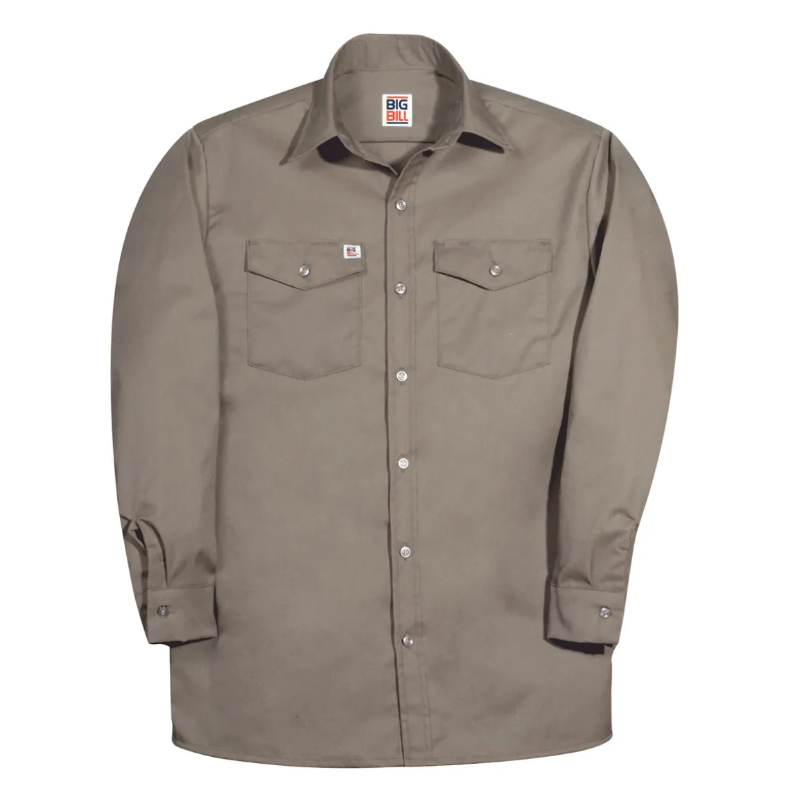 Men's Button-Up Long Sleeve Work Shirt 147