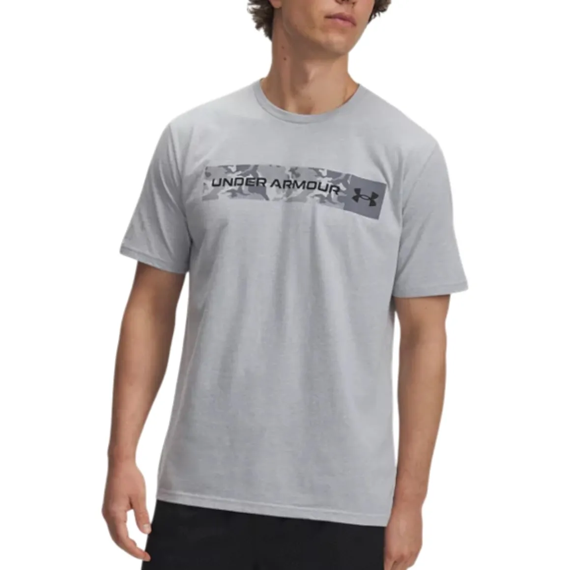 Men's Camo Chest Stripe T-Shirt