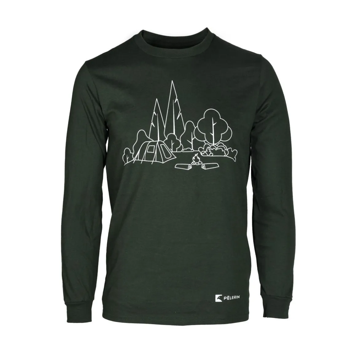 Men's Camping Long Sleeve T-Shirt