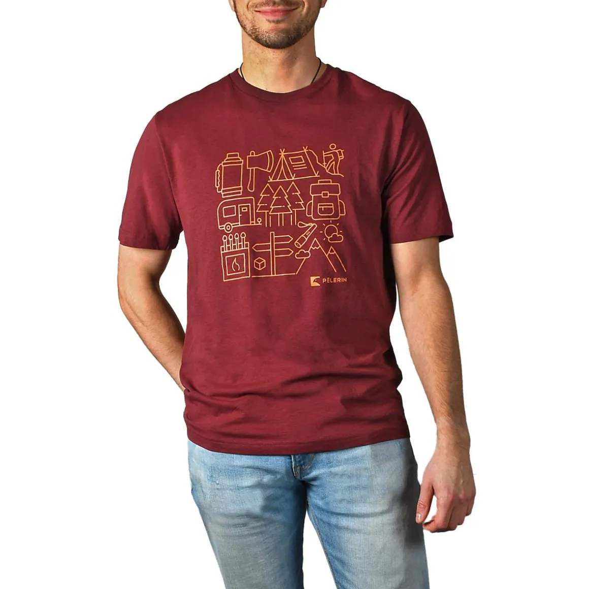 Men's Camping T-Shirt
