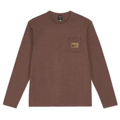 Men's Elk River Mountains Long Sleeve Pocket Tee