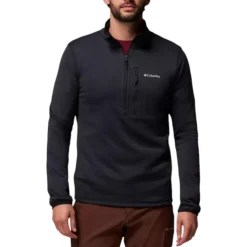 Men's Essential Hike™ Grid Fleece Half Zip Jacket