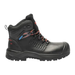 Men's Iron Black Work Boots with Composite Toecap