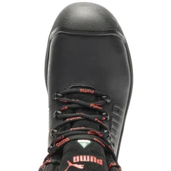 Men's Iron Black Work Boots with Composite Toecap