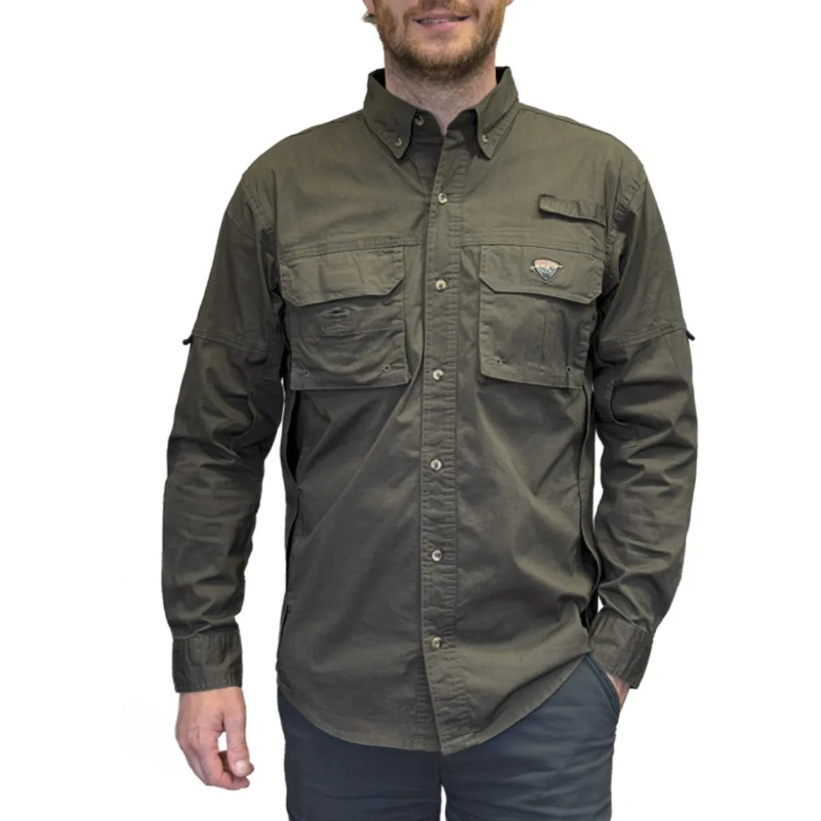 Men's Long-Sleeved Fishing Shirt