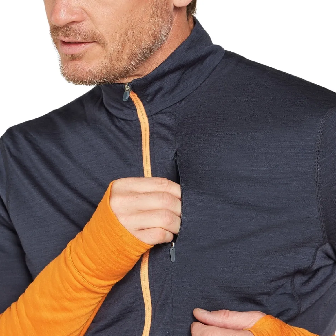 Men's Merino Blend 200 RealFleece™ Descender Half Zip Jacket