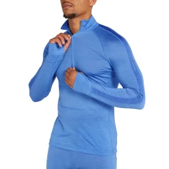 Men's Merino Blend 125 ZoneKnit Long Sleeve Half Zip Thermal Top