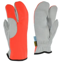 Men's One Finger Mitts for Chainsaw Users