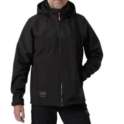 Men's Oxford Hooded Softshell Jacket