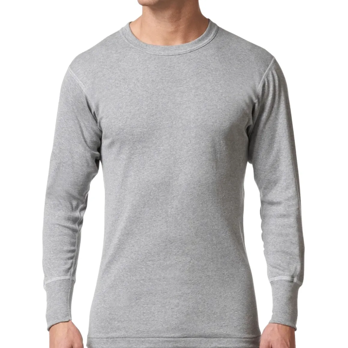 Men's Premium Cotton Long Sleeve Base Layer
