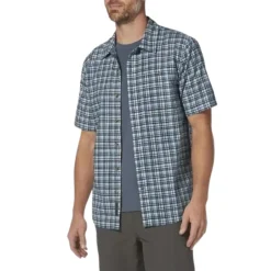 Men's Redwood Plaid Short Sleeve Shirt