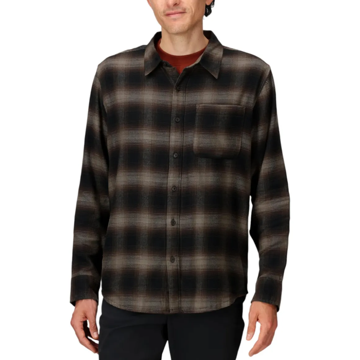 Men’s Rush Creek Lightweight Flannel Long-Sleeve