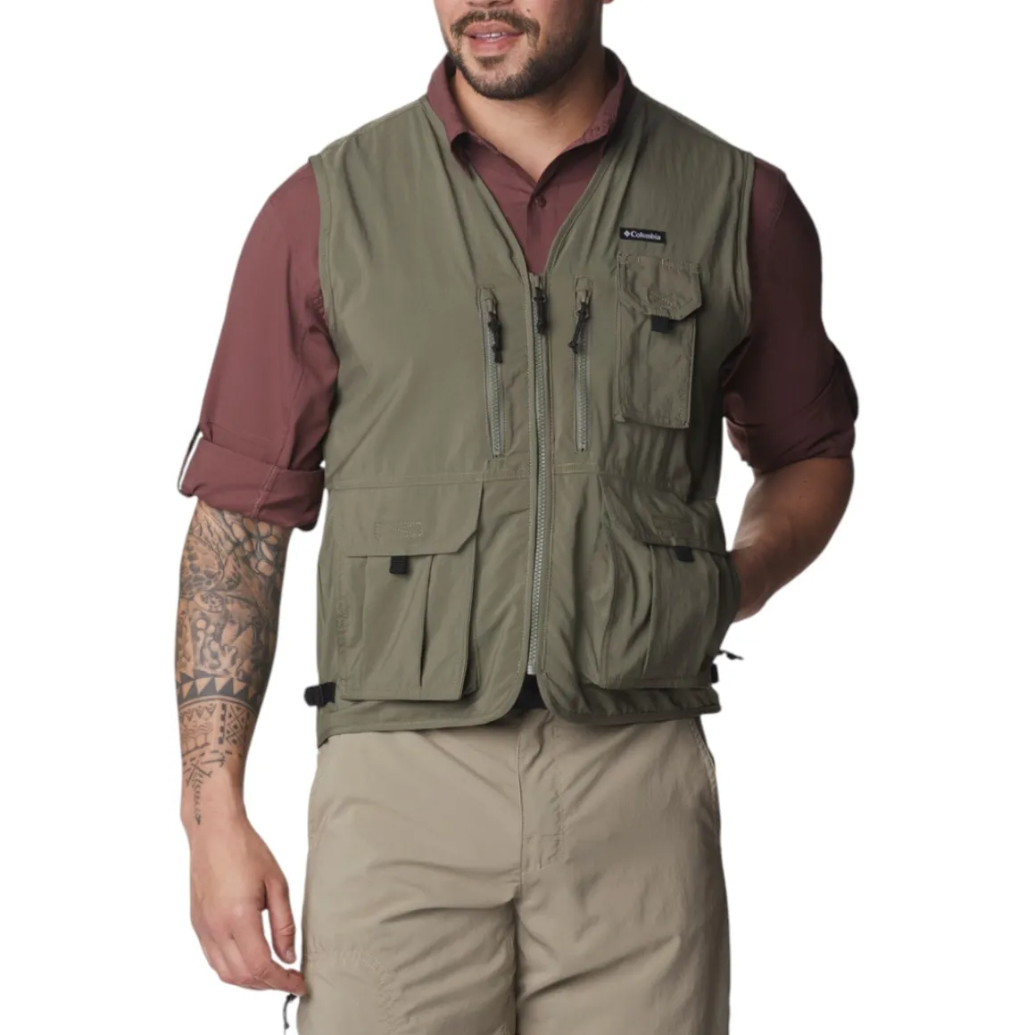 Men's Silver Ridge Utility Sleeveless Jacket