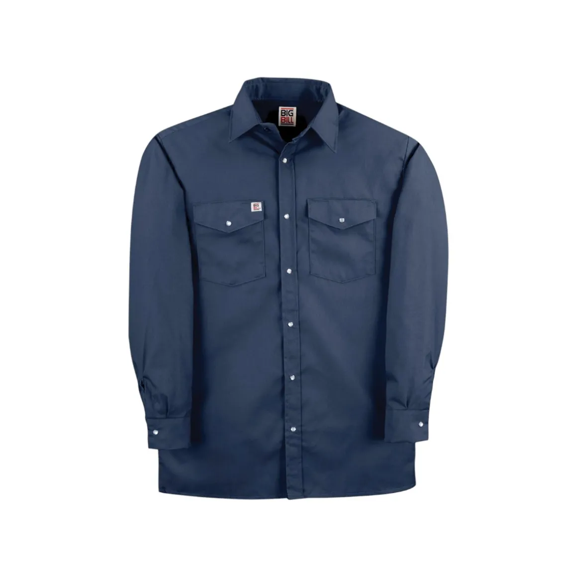Men's Snap Work Long Sleeve Shirt 247