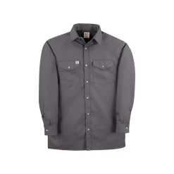 Men's Snap Work Long Sleeve Shirt 247