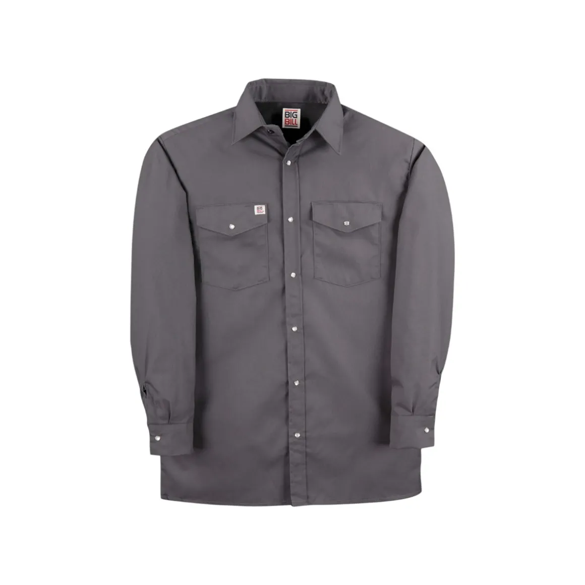 Men's Snap Work Long Sleeve Shirt 247