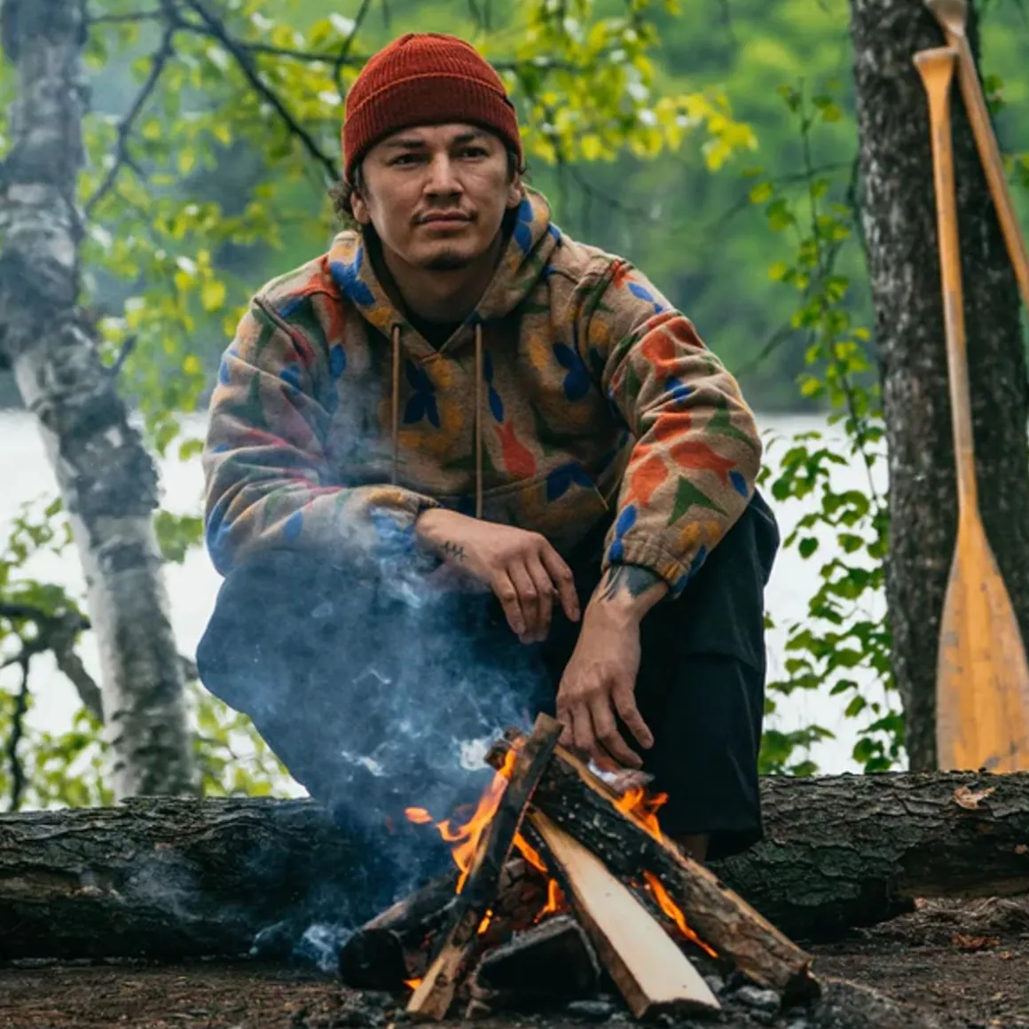 Men's Tapiskwan Poncho