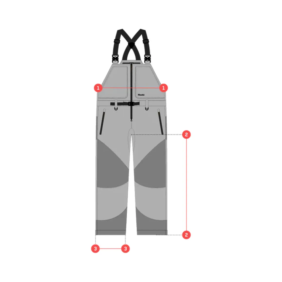 Men's Waterproof Offroad Bib