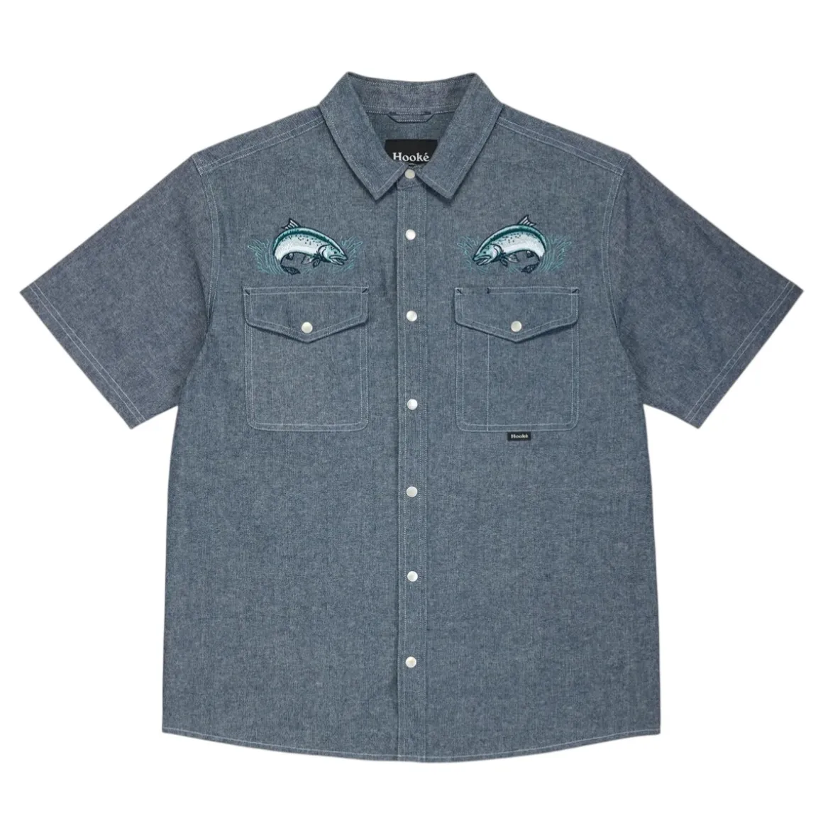 Men's Wild Salmon Short Sleeve Shirt