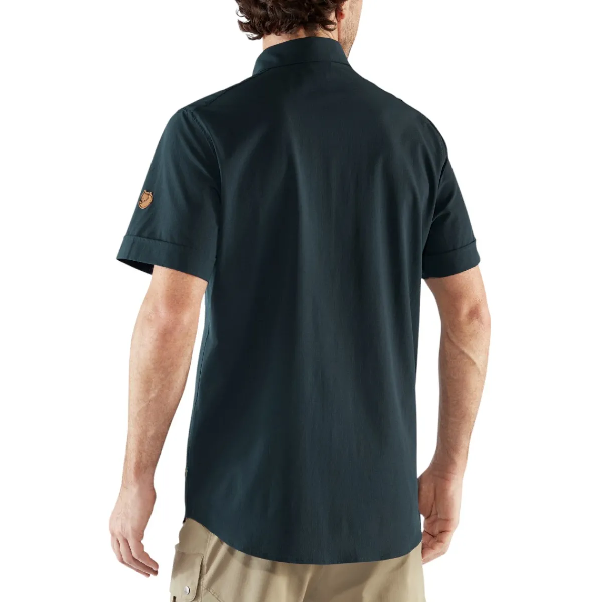 Fjällräven Shirts|Swimwear<Men's Abisko Trekking Short Sleeve Shirt Dark Navy
