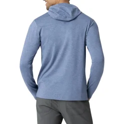 Outdoor Research Shirts|Swimwear<Men's ActiveIce Spectrum Sun Hoodie Ascent Blue Heather