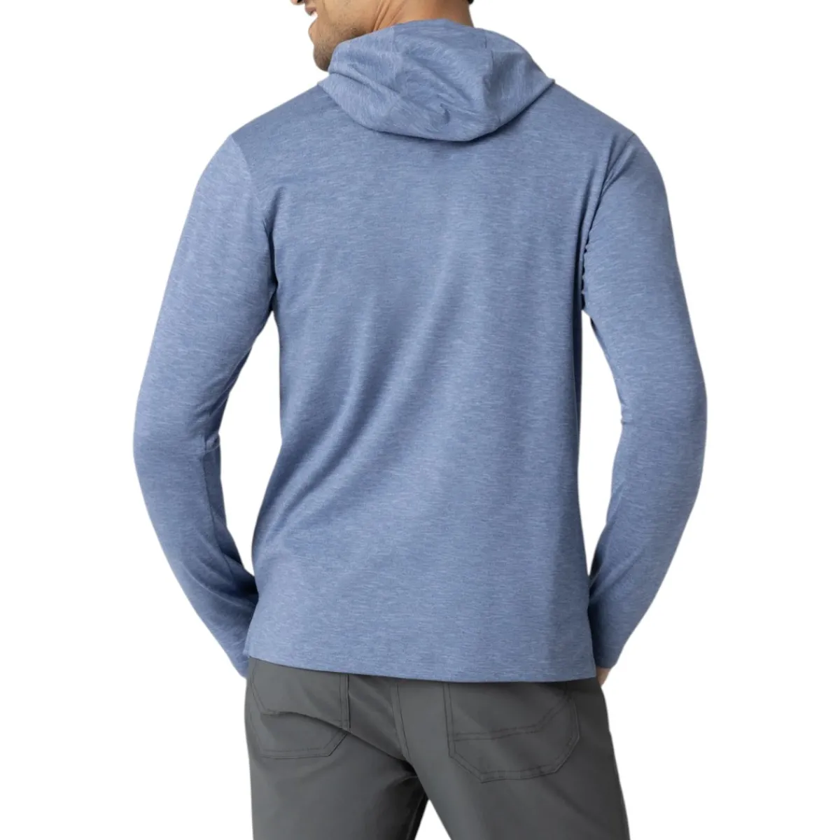 Outdoor Research Shirts|Swimwear<Men's ActiveIce Spectrum Sun Hoodie Ascent Blue Heather