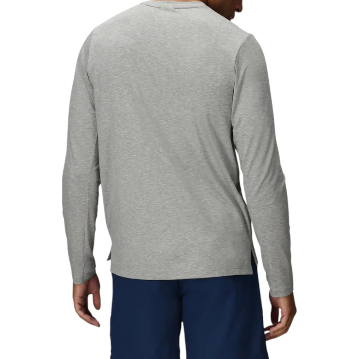 Outdoor Research Shirts|Swimwear<Men's ActiveIce Spectrum Sun Long Sleeve Tee Grey Heather