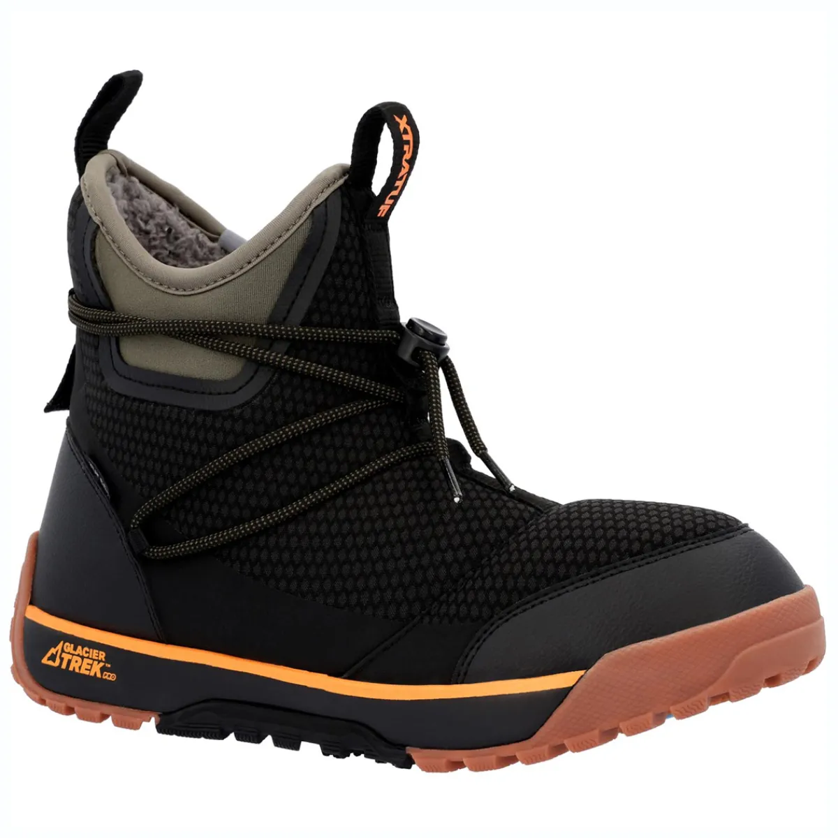 Xtratuf Casual Shoes|Sandals And Mules<Men's ADB ICE NYLON 6 in Ankle Deck Boots Black/Olive