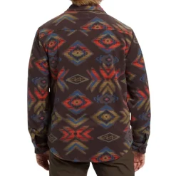 Billabong Shirts|Swimwear<Men's A/Div Furnace Flannel Shirt Plum
