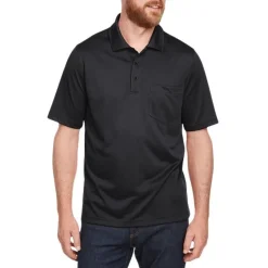 Non-specifiée Safety Shoes|Work Outerwear<Men's Advantage Snag Protection Plus IL Pocket Polo Black