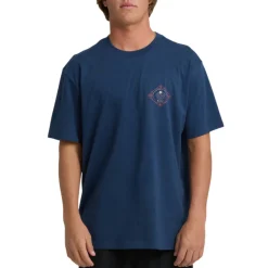 Billabong Shirts|Swimwear<Men's Agave Adiv Premium T-Shirt Dark Blue